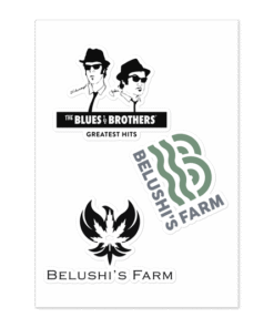 Blues Brothers - Holographic stickers
